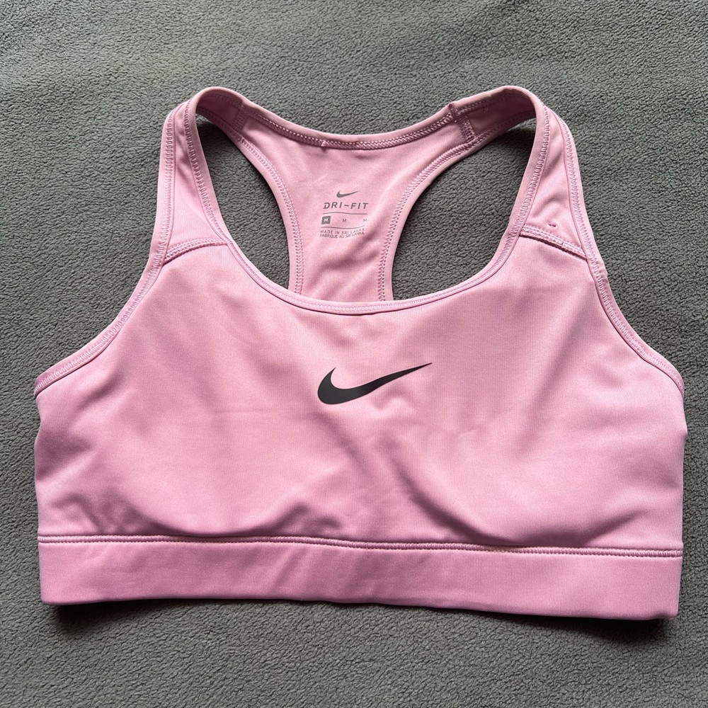 Bubblegum Pink Nike Sports Bra Size Medium